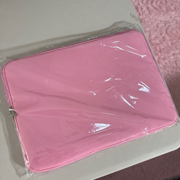 NWT 🩷Laptop Liner Bag Simple Business Double Zipper Computer Bag (max 15 Inch) - Picture 3 of 6